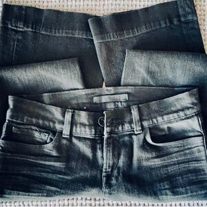 J Brand BLACK Flare Denim Jeans Size 28/6